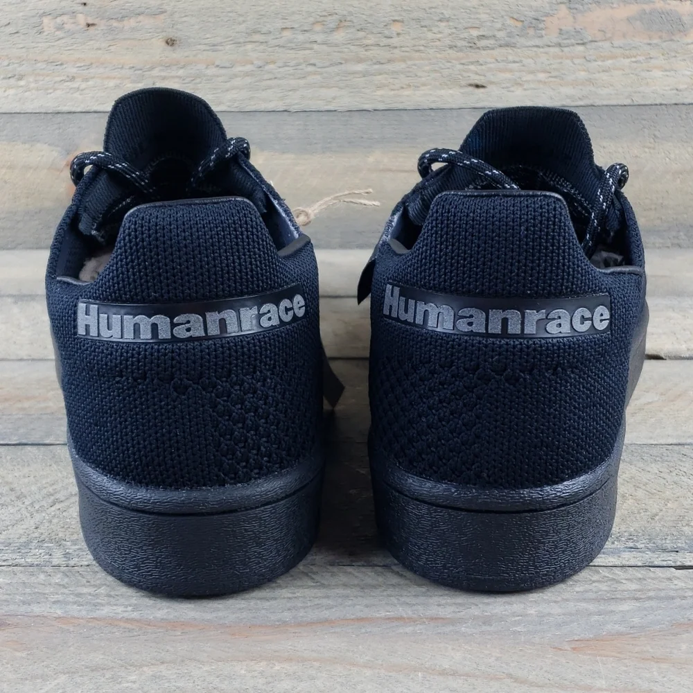 adidas PW Superstar PK Originals Pharrell Williams Primeknit Triple Black - Picture 4 of 10
